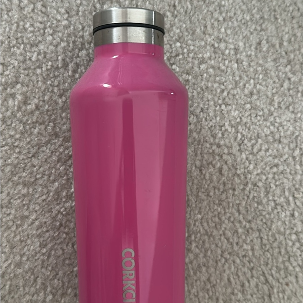 Corkcicle Pink Water Bottle